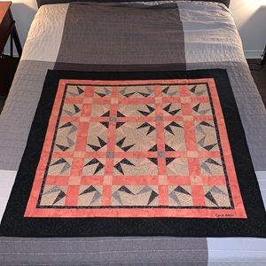 Beautiful hand made quilted throw